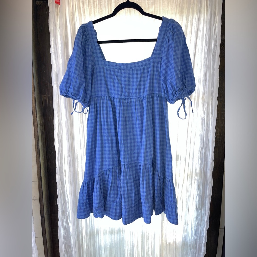 Pilcro Squareneck Baby Doll Dress with pockets 😍